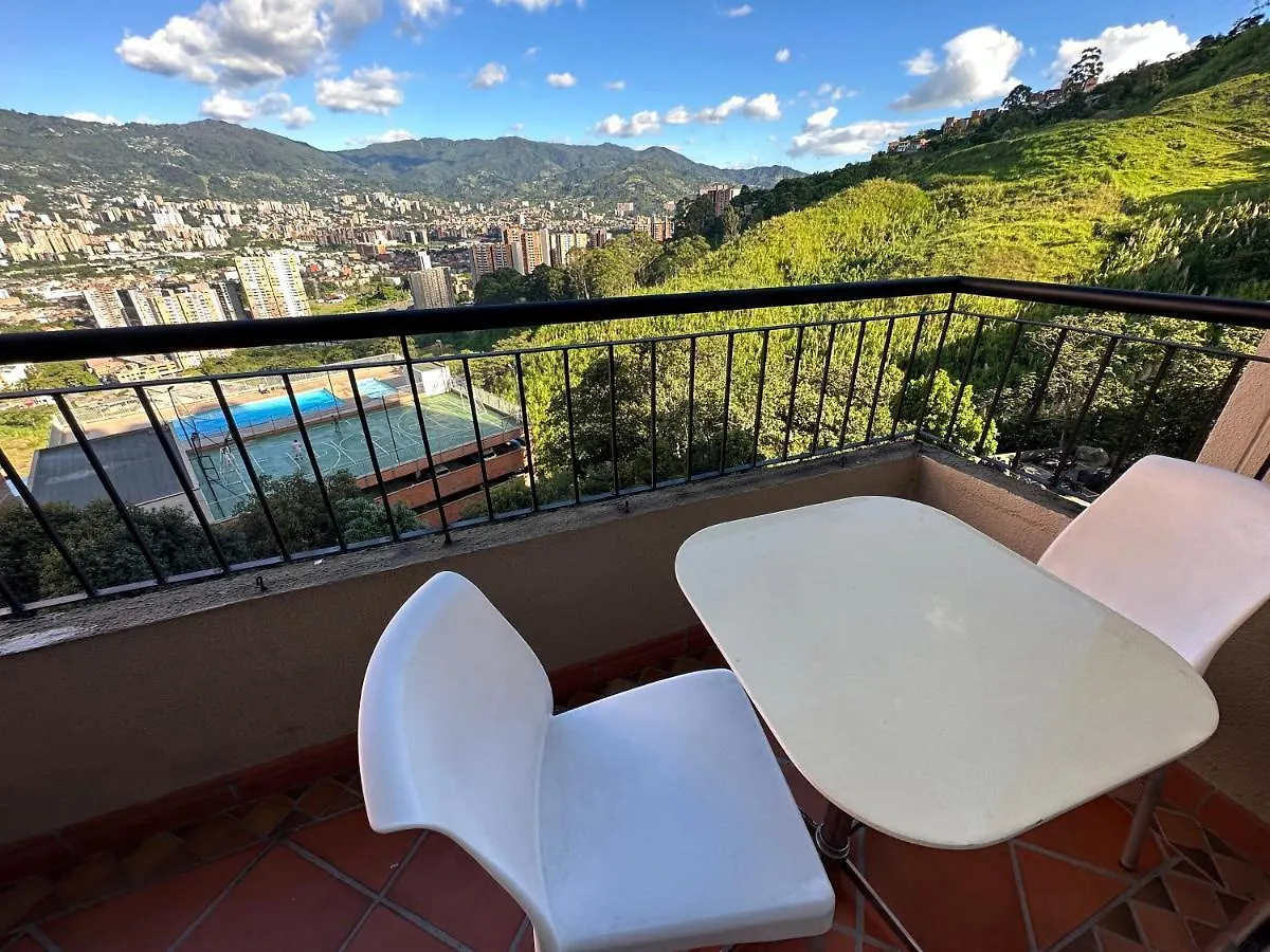 公寓 Hermosa Vista A La Ciudad De Medellin公寓 哥伦比亚